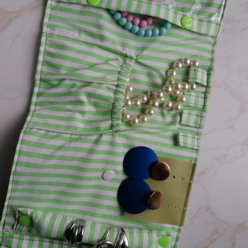 Patron pochette porte-bijoux nomade collier Patron pochette porte-bijoux nomade collier