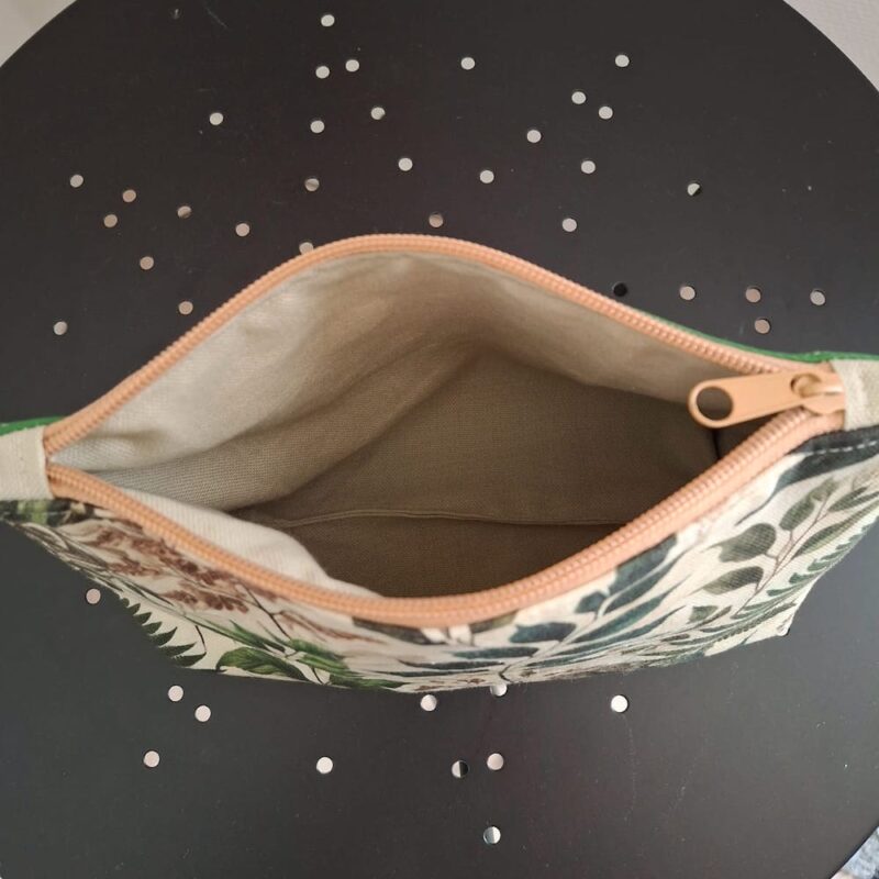 Patron grande pochette intérieur