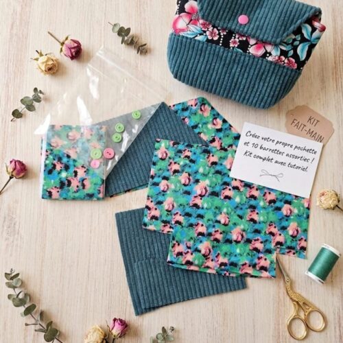 Kit couture pochette de rangement