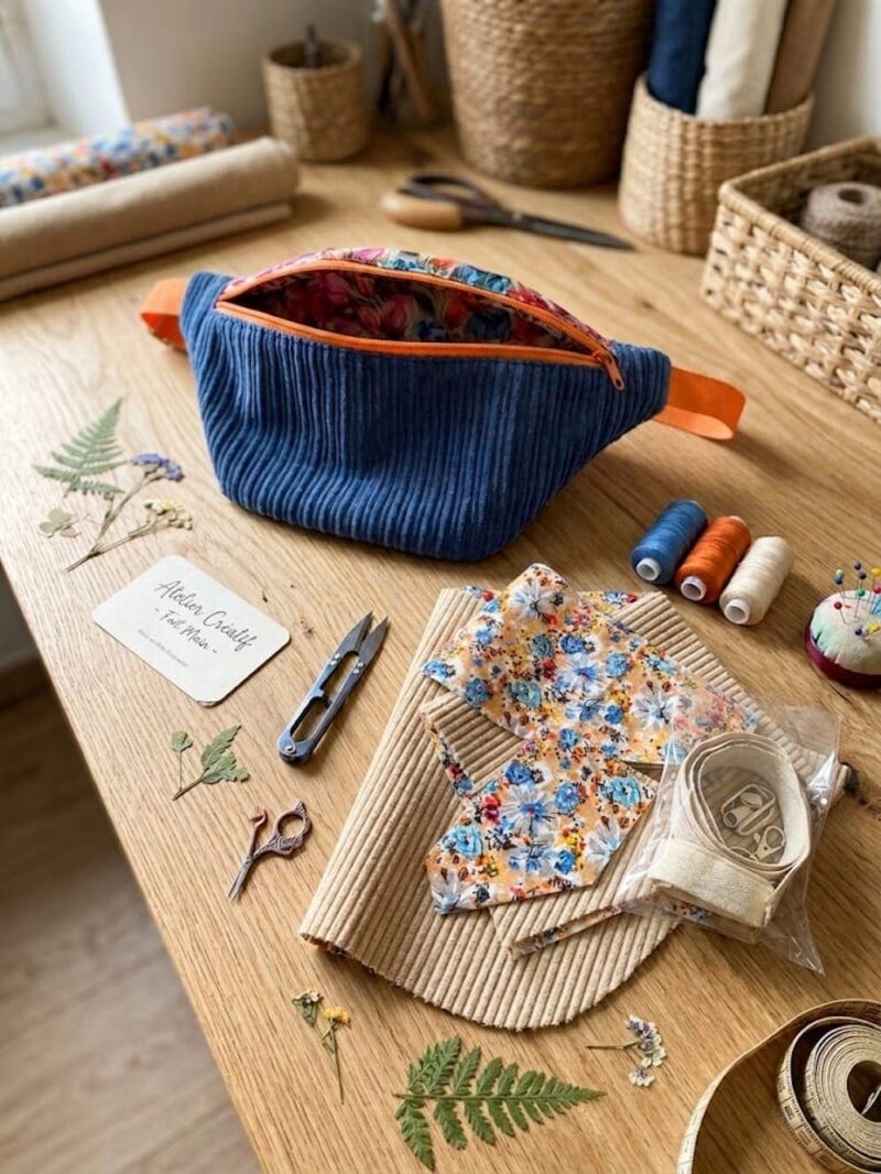 Kit couture sac banane Kit couture sac banane